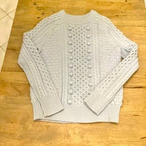 JCrew Powder Blue Sweater